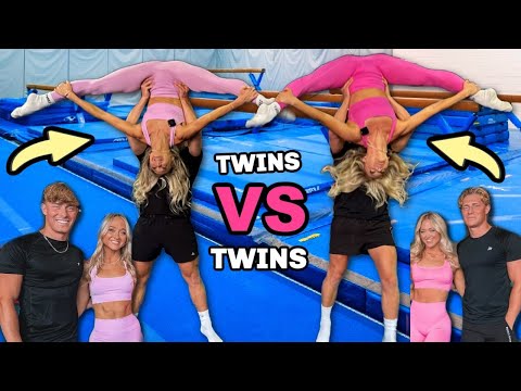 WHO'S STRONGER? Younger Twins vs Older Twins PARTNER LIFT CHALLENGE