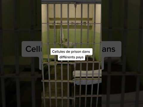 cellules de prison dans différents pays