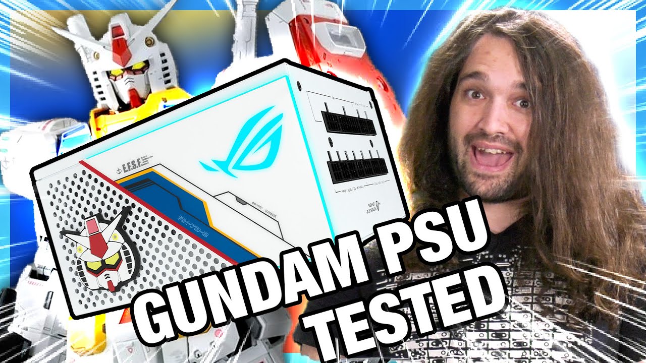 Best We've Tested - Gundam x ASUS Power Supply Benchmarks