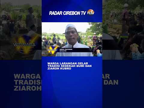 Warga Larangan Gelar Tradisi Sedekah Bumi dan Ziaroh Kubro