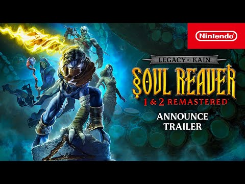 Legacy of Kain Soul Reaver 1-2 Remastered – Announce Trailer – Nintendo Switch