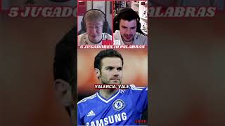 PARTE 2 - 10 PALABRAS 5 JUGADORES #madrid #vinicius #futbol