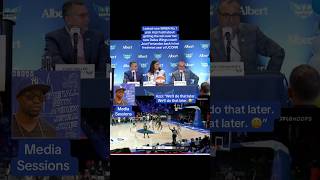 Azzi Fudd on if she reminded her new Wings coach Jose Fernandez of winning against him in college