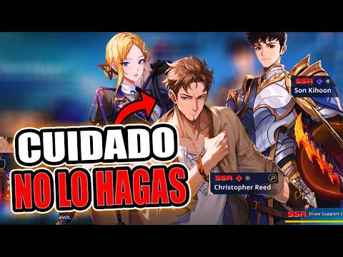 ⚠️CUIDADO NO MALGASTES TUS TIRADAS en SOLO LEVELING ARISE!⚠️