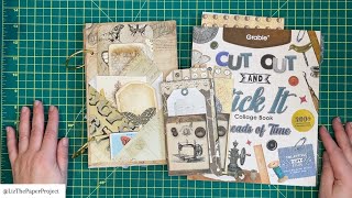 Ideas / Reference Book Page Multi Pocket Share | Grabie Unboxing Jan 2026 - Sewing Theme #papercraft