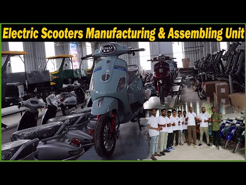 A walk around of Electric Vehicles Manufacturing Unit | Factory Visit | Electric Vehicles