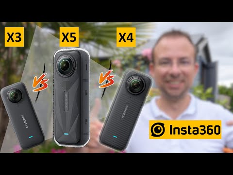 Insta360 x5 vs x4 vs x3 ❤️ Quelle est la MEILLEURE caméra à 360° ?