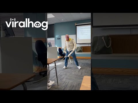 Psychology Professor Escapes Straight Jacket || ViralHog