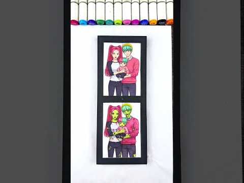 Mira x Baby Saja Family Kpop Demon Hunters Simple vs Horror Puzzle #kpop #trendingshorts