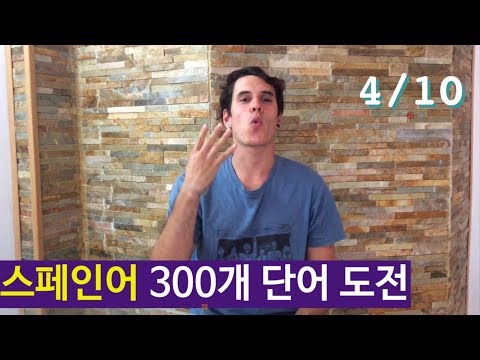 스페인어 300개 단어 도전 (4/20)