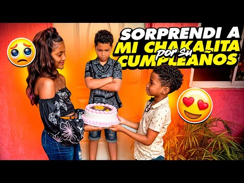 EL TILÍN SORPRENDE A SU NUEVA CHAKALITA EN SU CUMPLEAÑOS 🎁 final inesperado !!￼