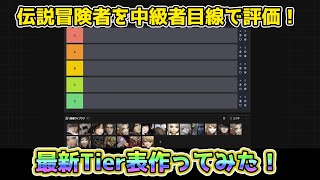 【Wizardry Variants Daphne】リクエスト企画第3弾！中級者目線での伝説冒険者Tier表作ってみた！【ウィザードリィ】