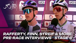 Adam Rafferty: "This will be the hardest day of my life probably" | Interview Giro Next Gen 2026