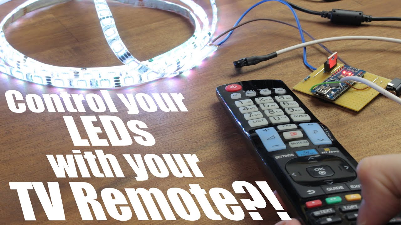 Control your LEDs with your TV remote! Arduino IR Tutorial
