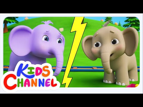 Golu Molu The Do Dost, गोलू मोलू द दो दोस्त, Ice Cream Song + Hindi Baby Songs by Huffy Puffy Train