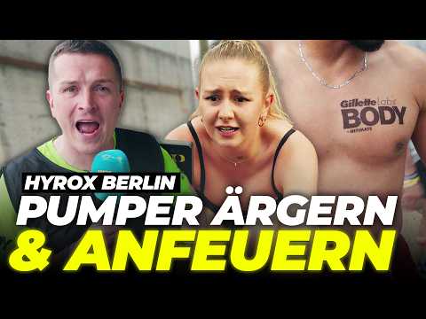 Pumper ärgern und anfeuern | GilletteLabs Hyrox Berlin