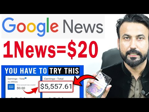 1 GOOGLE NEWS = $20 🤑 MAKE MONEY ONLINE 🔥 EARN MONEY