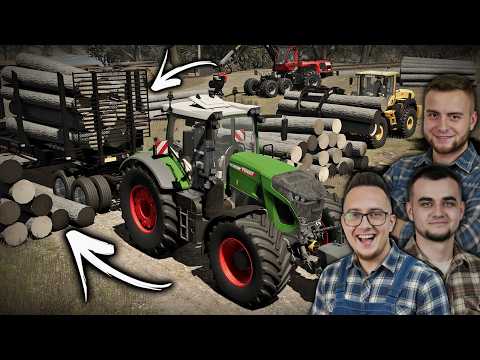 PRÓBA Załadunku Drzewa..😅 Wycinka Lasu ✅ Szybkie OGROMNE Siewy 