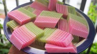 Bí quyết đổ rau câu ngàn lớp mỏng đều đẹp mắt, không tách lớp ăn thơm ngon || Natha Food