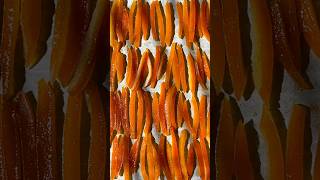 Потрясающе вкусные цукаты из апельсиновых корочек 🍊
