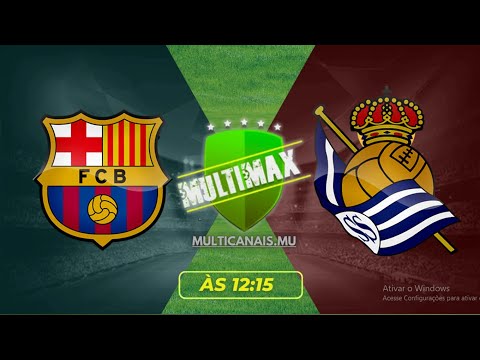 BARCELONA X REAL SOCIEDAD AO VIVO COM IMAGENS | LA LIGA 2025 - ASSISTA AGORA!