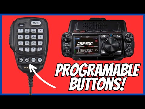 Yaesu FTM 500D Programmable Buttons