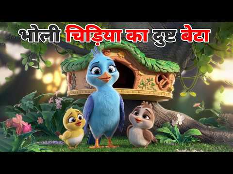 भोली चिड़िया का दुष्ट बेटा | BHOLI CHIDIYA KA DUSHT BETA KAHANI | HINDI MORAL STORY | HINDI KAHANI