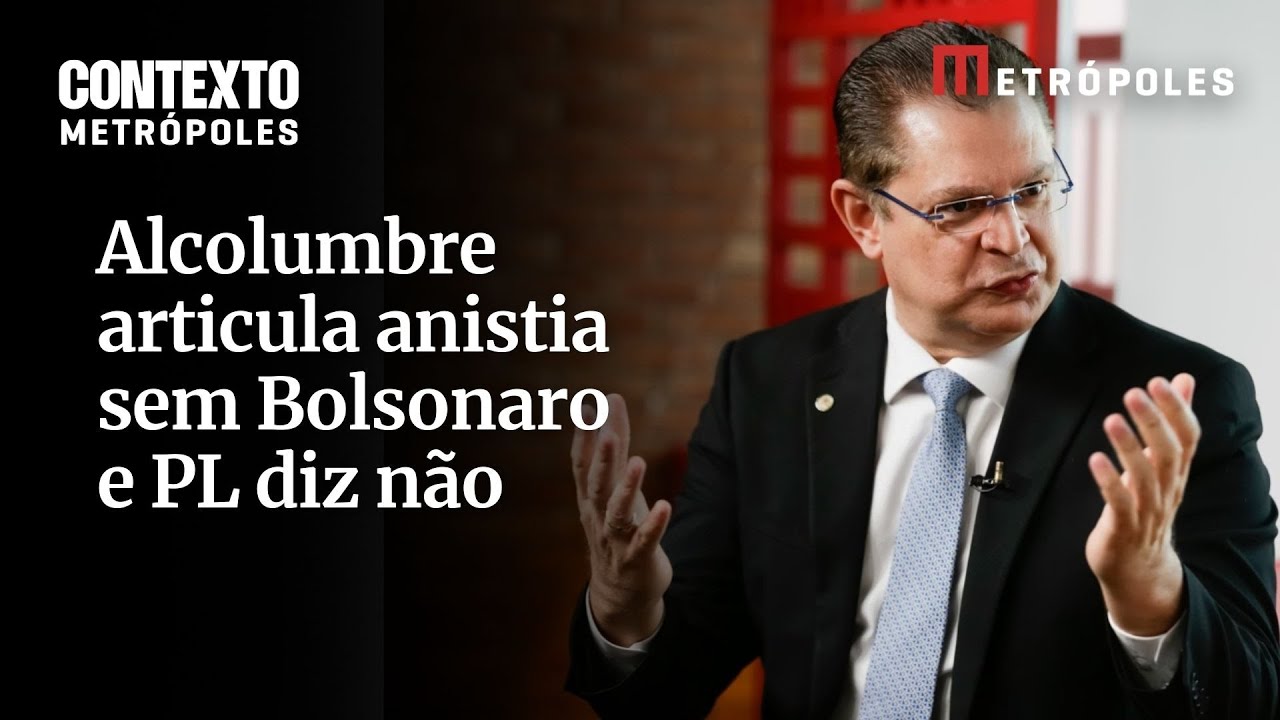 Líder do PL não aceita anistia sem Bolsonaro articulada por Alcolumbre