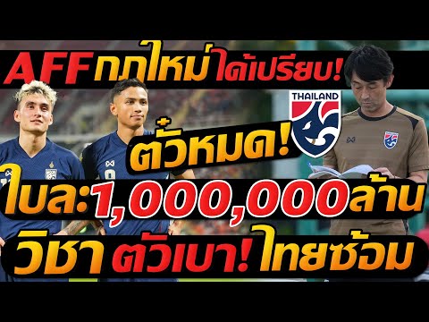 #ตั๋วหมด ใบละ 1,000,000 ล้าน / ทีมชาติไทย กฎใหม่ ได้เปรียบ AFF !! แตงโมลง ปิยะพงษ์ยิง