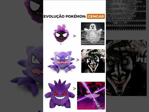 EVOLUÇÃO DO GENGAR... #shorts
