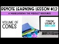 Exploring the Volume of Cones