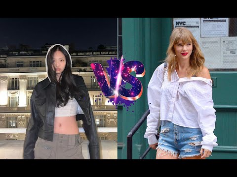 Kim Jennie (Black Pink) Vs Taylor Swift Transformation From Baby To Now