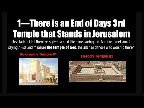 JERUSALEM ALERT--The Coming Third Jewish Temple Brings About The Final War