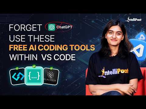 Top 3 Free AI Coding Tools for VS Code in 2024 | How to Use AI in Visual Studio? | Intellipaat