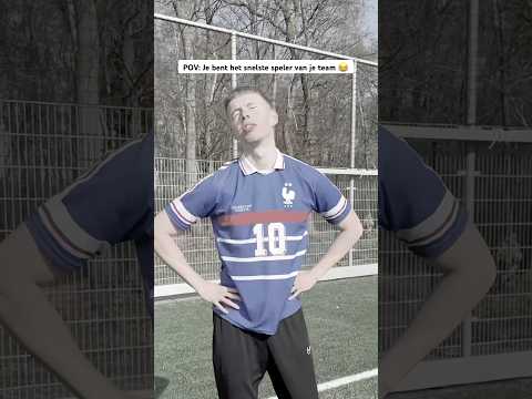 POV: Je bent het snelste speler van je team 😂