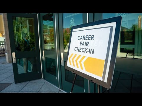 YouTube video thumbnail: US Jobless Claims Drop to Lowest Level Since Mid-April
