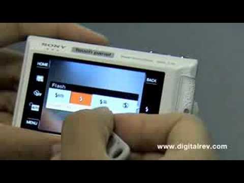 (ENGLISH) Sony Cybershot DSC-T70 Touchscreen Demo by DigitalRev