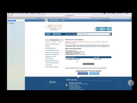 How-to Sign Up for Gale Courses using Yonkers Public...