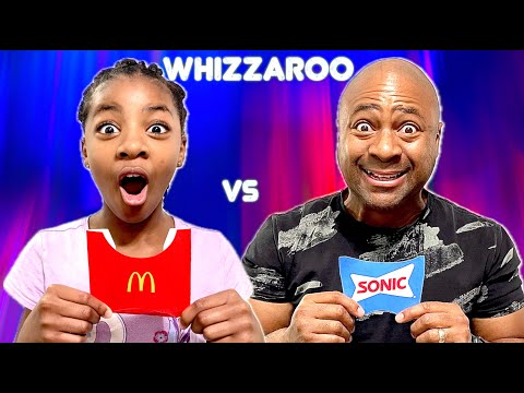 Whizzaroo McDonalds Vs Sonics Food Challenge