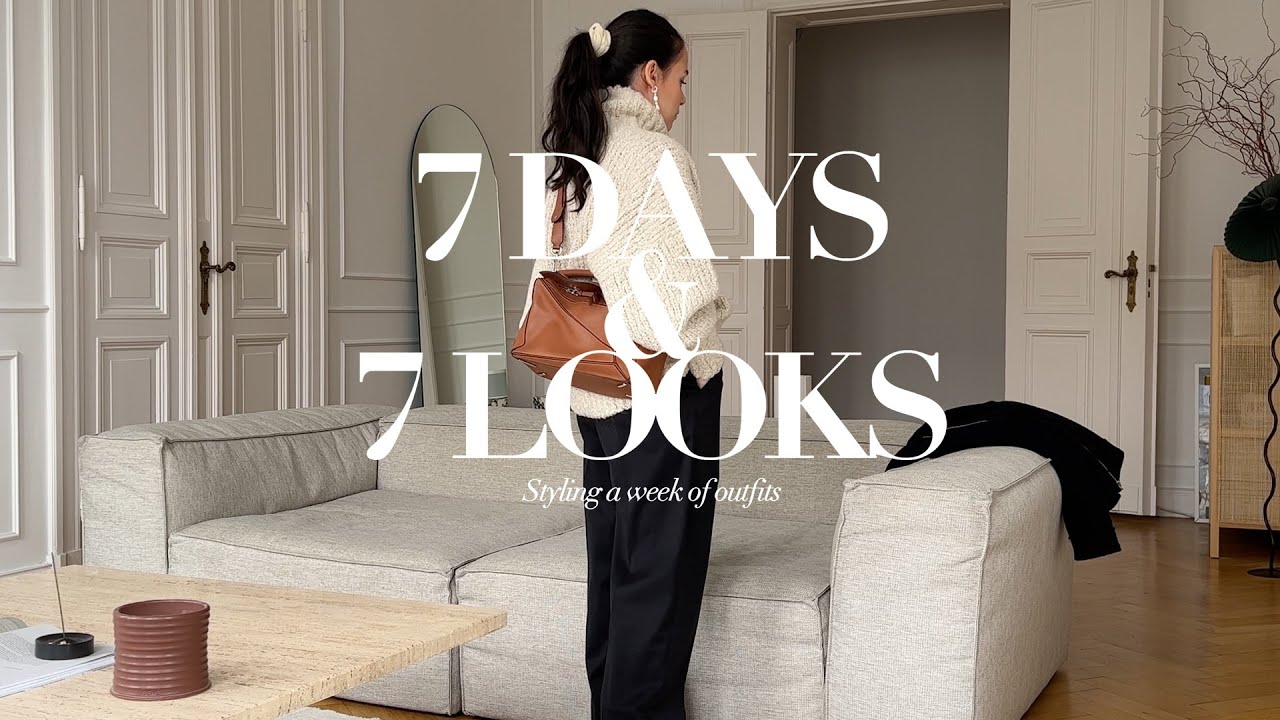 7 Days 7 Looks | A Week in Outfits | Outfit Ideas for Winter 2023 