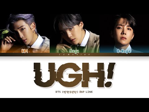 BTS UGH! Lyrics (방탄소년단 욱 가사) [Color Coded Lyrics/Han/Rom/Eng]