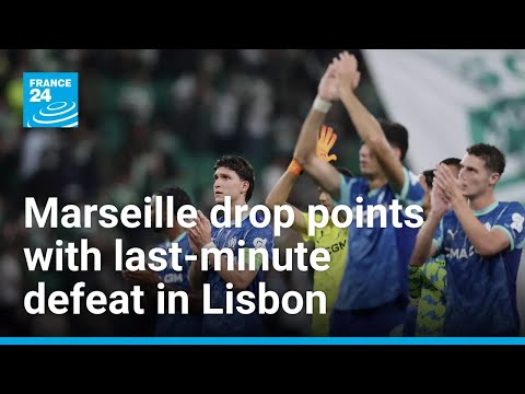 YouTube video thumbnail: Marseille Drop Points With Last-Minute Defeat in Lisbon