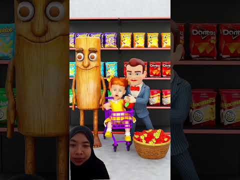 ADEK MAU CHIKI ‼️ #animation #funny #cartoon #shortvideo #lucu