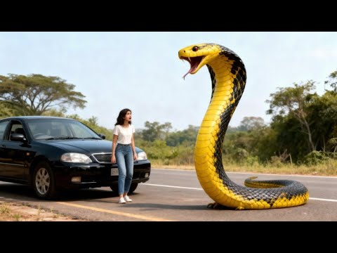 कार के ऊपर भयानक कोबरा कैसे आ गया || Snake video || adventure story