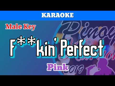 F**kin’ Perfect by Pink (Karaoke : Male Key)