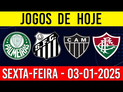 JOGOS DE HOJE | SEXTA-FEIRA 03/01/2025 | COPINHA 2025 | COPA SÃO PAULO DE FUTEBOL JÚNIOR