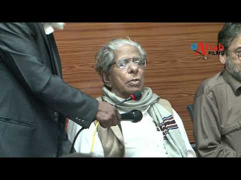 Despite Illness, Mr Ahmed Iqbal Joins the 23rd Jashn-e-Hindustan Aurangabad to share his best wishes