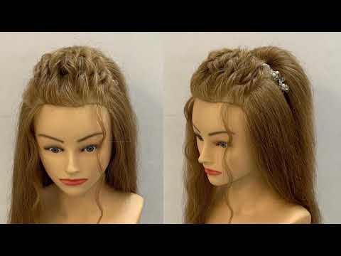 करवाचौथ के लिए सुंदर हेयर स्टाइल | Easy layers Trick | Beautiful Hairstyle Layers | peinado