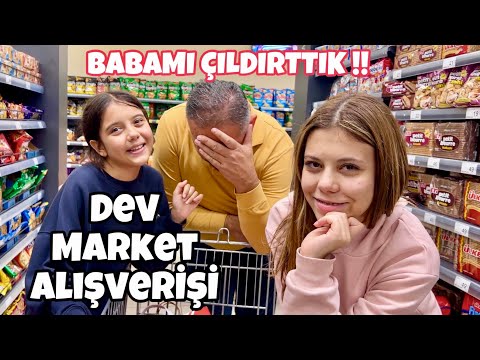 Dev Market Alışverişi Vlog Zeybek Ailesi