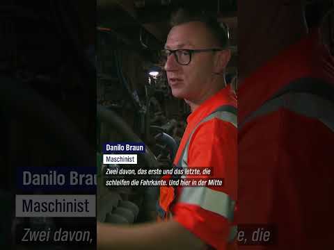 Arbeiten in der Nachtschicht: Unterwegs mit dem Schleifzug #ndr #doku #nachtschicht